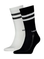 Levis Regular Cut Sport Stripe Socks 2P Unisex Κάλτσες 701226930-001