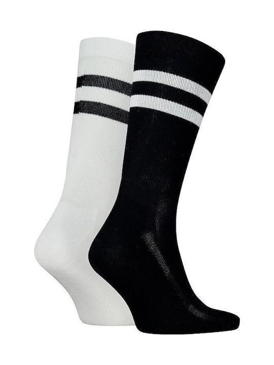 Levis Regular Cut Sport Stripe Socks 2P Unisex Κάλτσες 701226930-001 - Image 3
