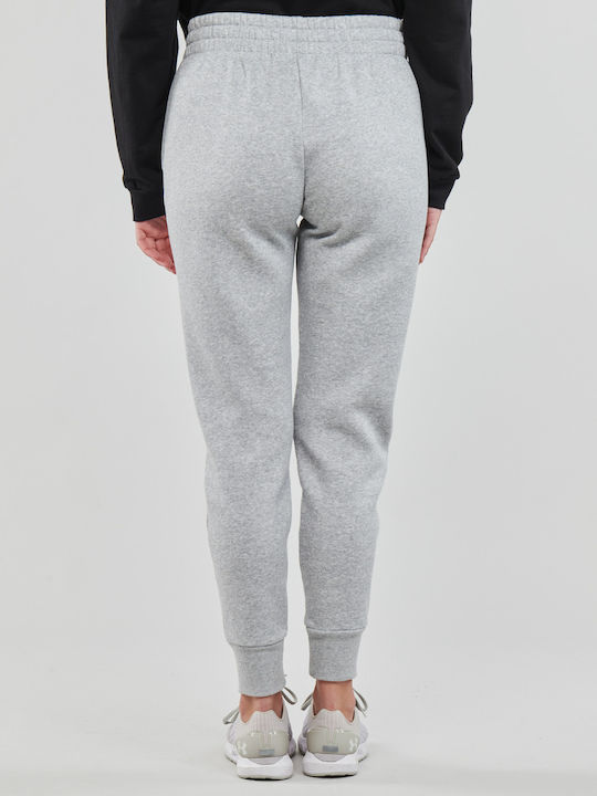 Under Armour Rival Fleece Jogger Γυναικείο Παντελόνι Φόρμας με Λάστιχο  1379438-012 - Image 3