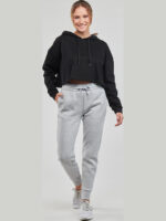 Under Armour Rival Fleece Jogger Γυναικείο Παντελόνι Φόρμας με Λάστιχο  1379438-012 - Image 4