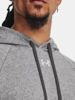 Under Armour Rival Fleece Hoodie Ανδρικό Φούτερ Κουκούλα 1379757-025 - Image 4