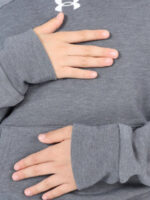 Under Armour Rival Fleece Hoodie Παιδικό Φούτερ Αγόρι Κουκούλα 1379792-025 - Image 5