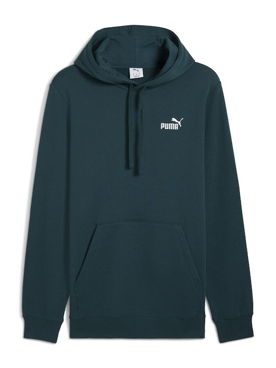 fixedratio_20250820165756_puma_ess_small_fouter_me_koukoula_petrol_682575_75.2 Puma ESS Small No.1 Logo Hoodie Ανδρικό Φούτερ Κουκούλα 682575-75 - Image 1