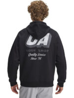 Under Armour Rival Fleece HBR Logo Hoodie Ανδρικό Φούτερ Κουκούλα 6003955-001 - Image 3