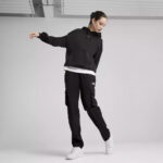 Puma ESS Logo Oversized Hoodie FL Γυναικείο Φούτερ Κουκούλα 685398-01 - Image 6