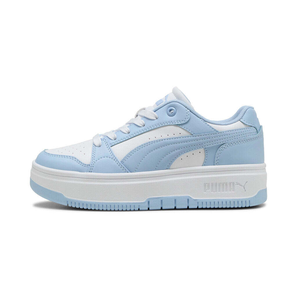 puma_paidika_sneakers_galazia_402592_05.2 Puma Rebound Femme Low Γυναικείο Παπούτσι 402592-05 - Image 1