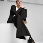 Puma ESS Logo High-Waist Leggings Γυνακείο Κολάν Καμπάνα 682428-01 - Image 5