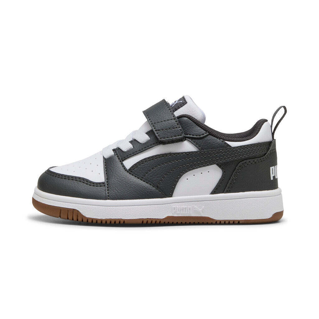 puma_rebound_v6_paidika_sneakers_gri_397419_27.2 Puma Rebound V6 Lo AC+ PS Παιδικό Παπούτσι Αγόρι 397419-27 - Image 1