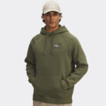 Under Armour Rival Fleece HBR Logo Hoodie Ανδρικό Φούτερ Κουκούλα 6003955-390