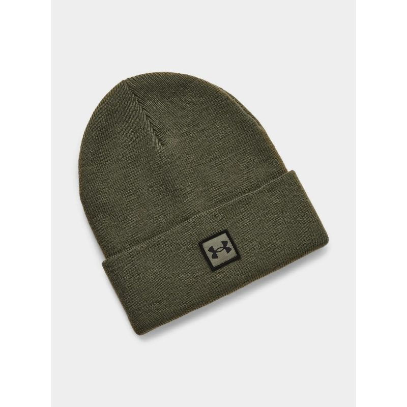 under_armour_beanie_unisex_skoufos_plektos_se_prasino_chroma_1373155_390. Under Armour Halftime Cuff Beanie Ανδρικός Σκούφος Πλεκτός 1373155-390 - Image 1