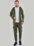 Under Armour Rival Fleece Cargo Jogger Ανδρικό Παντελόνι Φόρμας Με Πλαινή Τσέπη 1382134-390