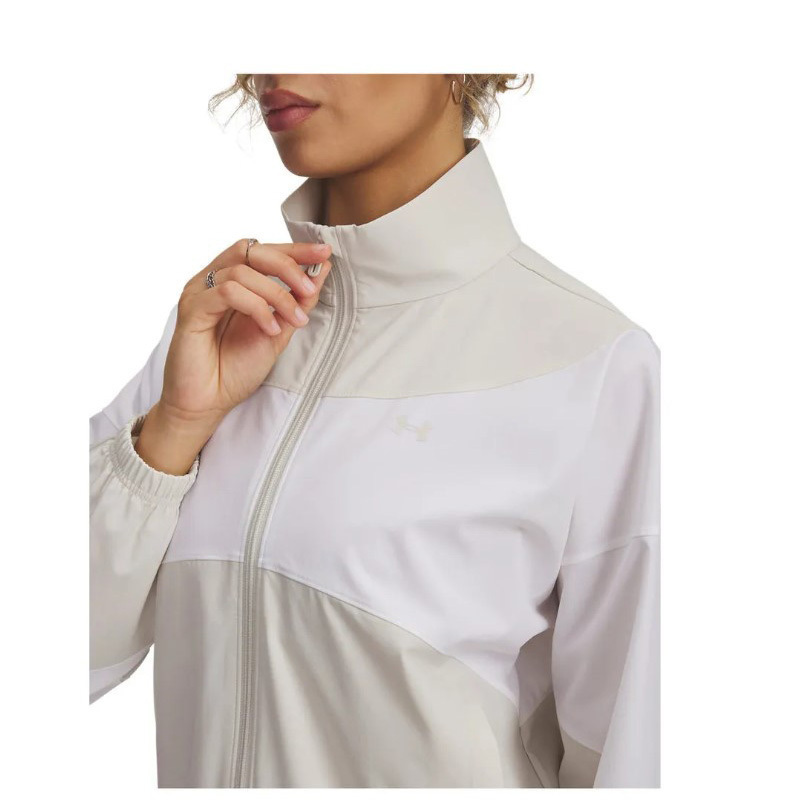 Under Armour Rival Woven Jacket Γυναικείο Μπουφάν 1389631-110 - Image 4