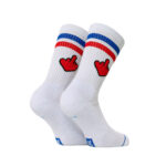 Bee Unusual '' I Love To Hate You '' Socks Unisex Κάλτσα AS-22001 - Image 3