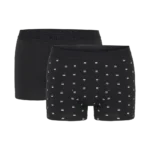 Fila Boxer Elastic Band 2 Pack Aνδρικό Εσώρουχο Μπόξερ 2 Ζεύγη FU5341-999