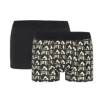 Fila Boxer Elastic Band 2 Pack Aνδρικό Εσώρουχο Μπόξερ 2 Ζεύγη FU5345-200