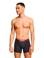 Levi's Men SLD Basic Boxer Brief Organic Cotton 2 Pack Ανδρικό Μπόξερ 701222842-022 - Image 5