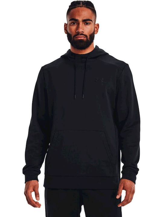 Under Armour Fleece Hoodie Ανδρικό Φούτερ Κουκούλα 1373353-001 - Image 2