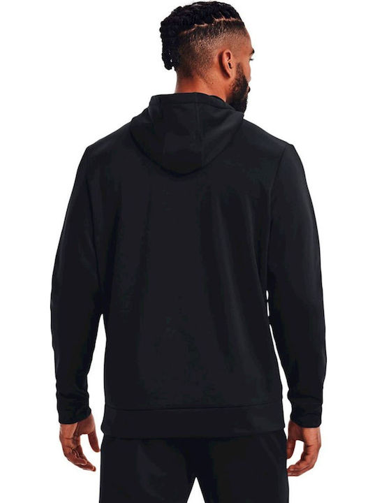 Under Armour Fleece Hoodie Ανδρικό Φούτερ Κουκούλα 1373353-001 - Image 3