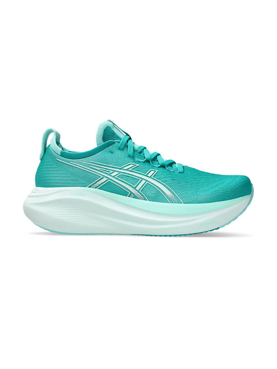 fixedratio_20250909134435_asics_gel_nimbus_27_1012b753_400_gynaikeia_athlitika_papoutsia_running_prasino.1 Asics Gel-Nimbus 27 Γυναικέιο Παπούτσι 1012B753-400 - Image 1