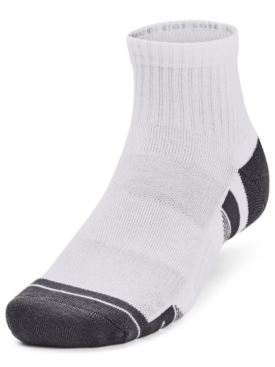 Under Armour Αθλητικές Κάλτσες 3 Ζεύγη Performance Cotton 3p 1379528-100 - Image 3