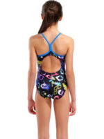 Arena Girl's Craffiti Swimsuit Ligh Παιδικό Ολόσωμο Μαγιό Κορίτσι 010289-580 - Image 3
