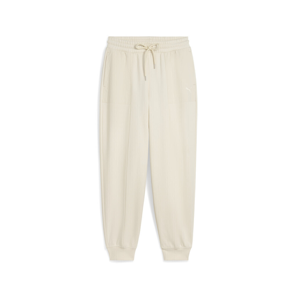 puma-panteloni-formas-ekrou-688154-87.3 Puma HER Comfort High-Waist Sweatpants FL CL Γυναικείο Παντελόνι Φόρμας 688154-87 - Image 1