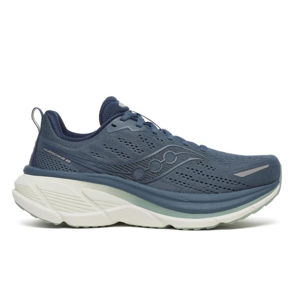 saucony-hurricane-s21026-220-andrika-athlitika-papoutsia-running-dust-iceberg-blue. Saucony Hurricane 25 Ανδρικό Παπούτσι S21026-220 - Image 1