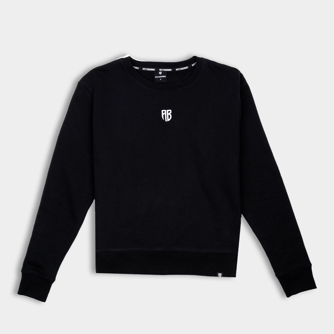 web_antetokounbros_sweatshirt_native_black (1 (2) Antetokounbros AB Element Crew Ανδρικό Λαιμόκοψο Φούτερ APCD352U29-001 - Image 1
