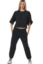 Body Action French Terry Joggers Γυναικείο Παντελόνι Φόρμας 021536-01 - Image 2