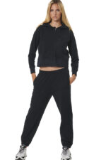 Body Action French Terry Joggers Γυναικείο Παντελόνι Φόρμας 021536-01 - Image 5