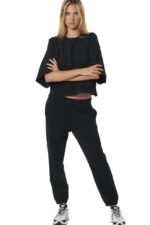 Body Action French Terry Joggers Γυναικείο Παντελόνι Φόρμας 021536-01 - Image 8