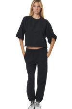 Body Action French Terry Joggers Γυναικείο Παντελόνι Φόρμας 021536-01