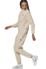 Body Action Fleece Joggers Γυναικείο Παντελόνι Φόρμας 021537-05 - Image 3