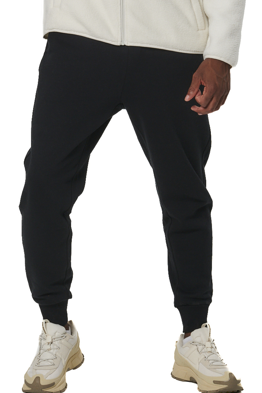 023530-01-BLACK-2 Body Action Fleece Sportstyle Joggers Ανδρικό Παντελόνι Φόρμας 023530-01 - Image 1