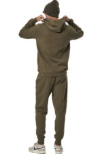 Body Action Fleece Sportstyle Joggers Ανδρικό Παντελόνι Φόρμας 023530-07E - Image 4
