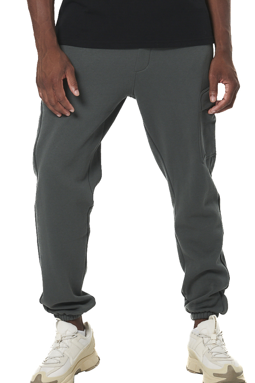023534-01-BALSAM GREEN-2 Body Action Cargo Joggers Ανδρικό Παντελόνι Φόρμας 023534-07A - Image 1