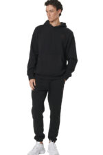 Body Action Soft Fleece Track Pants Ανδρικό Παντελόνι Φόρμας 023535-01 - Image 8