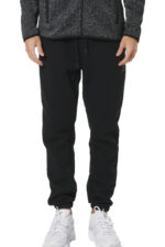 Body Action Soft Fleece Track Pants Ανδρικό Παντελόνι Φόρμας 023535-01 - Image 7