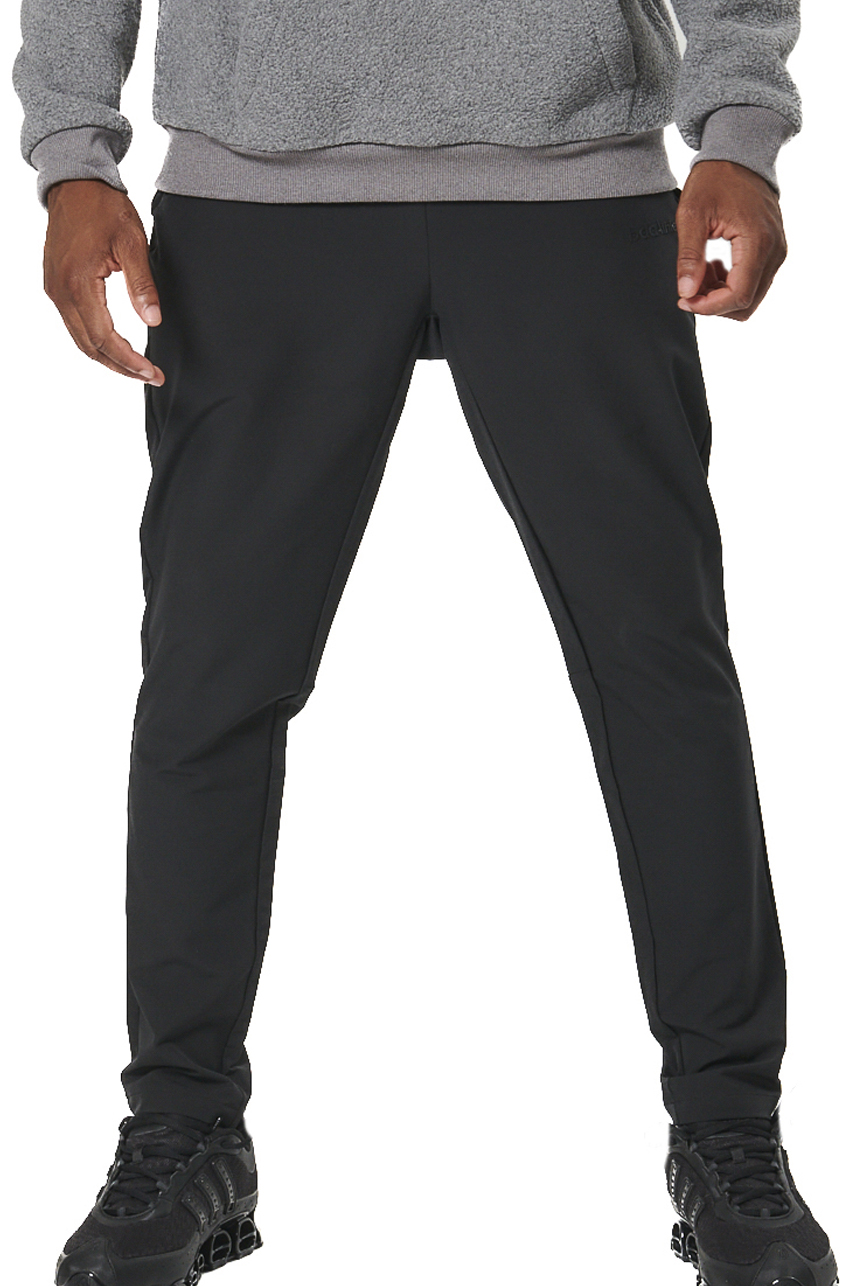 023539-01-BLACK-2 Body Action Polyester Stretch Hiking Pants Ανδρικό Παντελόνι Φόρμας 023539-01 - Image 1