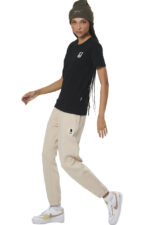 Body Action Logo T-Shirt Γυναικείο Κοντομάνικο 051529-01 - Image 5