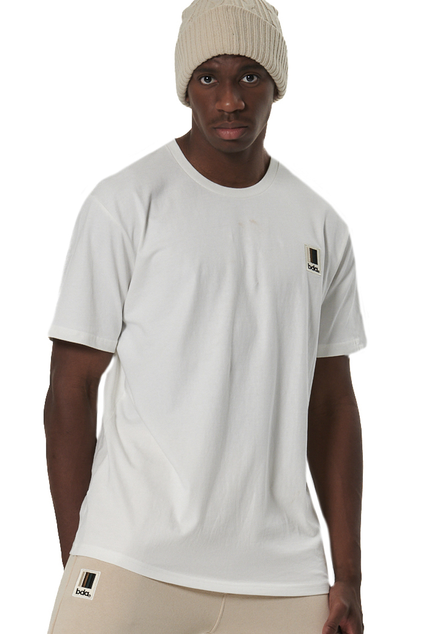 053532-01-SNOW WHITE Body Action Logo T-Shirt Ανδρικό Κοντομάνικο 053532-05A - Image 1