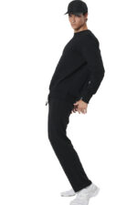 Body Action Fleece Crewneck Sweatshirt Ανδρικό Λαιμοκοψο Φούτερ 063510-01 - Image 3