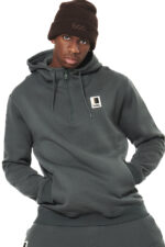 Body Action Half-Zip Hoodie Sweatshirt Ανδρικό Φούτερ Κουκούλα 063512-07A