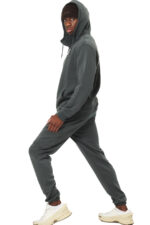 Body Action Half-Zip Hoodie Sweatshirt Ανδρικό Φούτερ Κουκούλα 063512-07A - Image 4