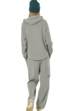 Body Action Modal Boxy Jacket Γυναικεία Ζακέτα Κουκούλα 071524-07A - Image 4