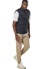 Body Action Lightweight Quilted Vest Ανδρικό Αμάνικο Μπουφάν 073534-01 - Image 2