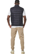 Body Action Lightweight Quilted Vest Ανδρικό Αμάνικο Μπουφάν 073534-01 - Image 3