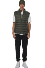 Body Action Lightweight Quilted Vest Ανδρικό Αμάνικο Μπουφάν 073534-07E - Image 5