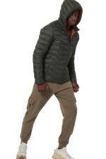 Body Action Lightweight Quilted Jacket Ανδρικό Μπουφάν 073535-07E - Image 3