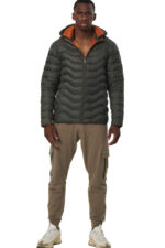 Body Action Lightweight Quilted Jacket Ανδρικό Μπουφάν 073535-07E - Image 5